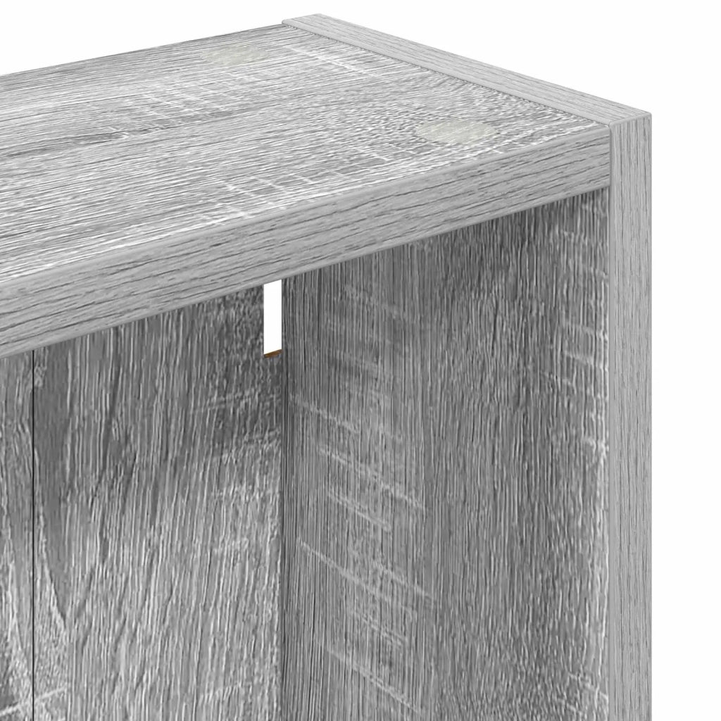 Armadio da bagno a muro Sonoma grigia 40 x 14 x 70 cm 889364