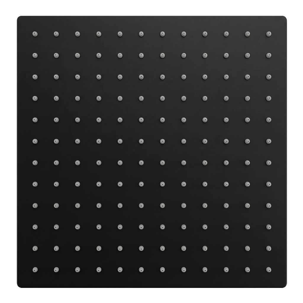 Soffione Doccia Quadrato Rea Js-p015b 30cm Black