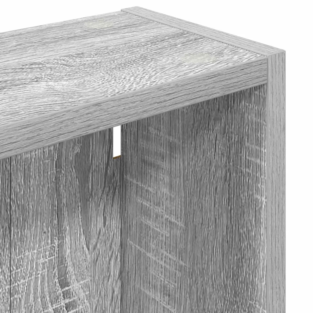 Armadio da bagno a muro Sonoma grigia 30 x 14 x 70 cm