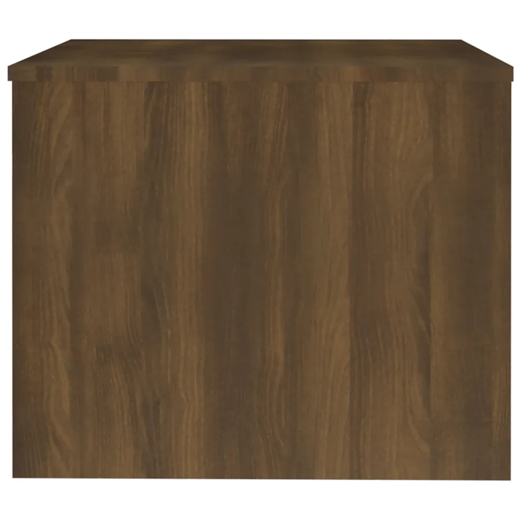 Tavolino Salotto Rovere Marrone 80x50x40 cm Legno Multistrato cod mxl 16171