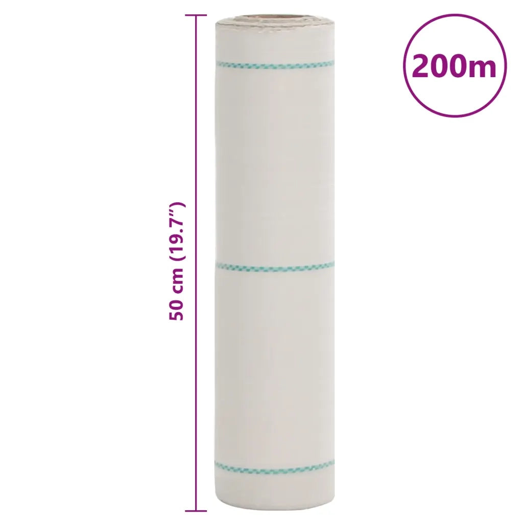 Membrana Antierbacce Bianca 0,5x200 m in PP CFW6534476