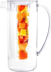 Ettore - 2L Plastica con coperchio per Iced Tea, Sangria e Limonata