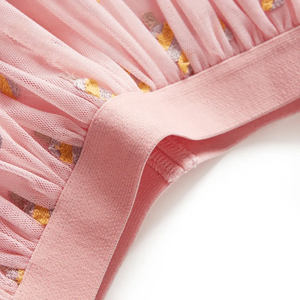 Gonna da Bambina con Tulle Rosa Chiaro 140 14641