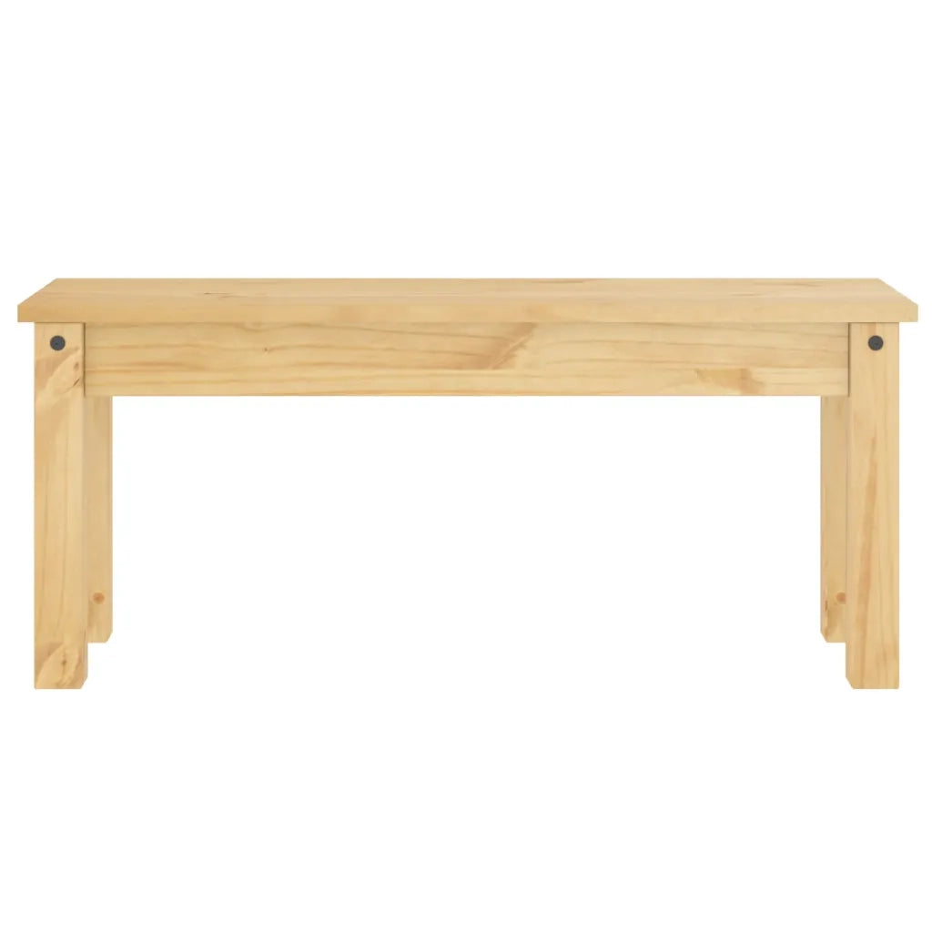 Panca da Pranzo Panama 105x30x45 cm in Legno Massello di Pino