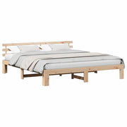 Letto matrimoniale | Letto per adulti | Struttura del letto Naturale 180 x 200 cm Pino massello