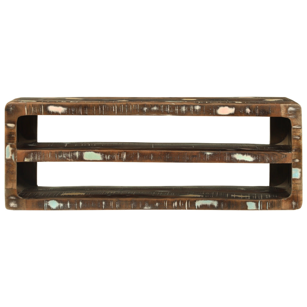 Mobile TV 100x32x36 cm Legno massello di recupero