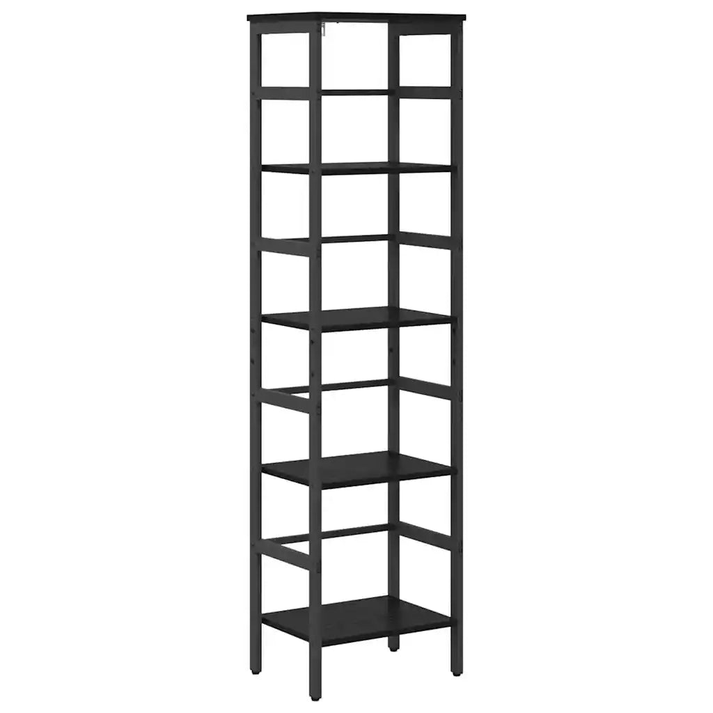 Libreria Rovere Nero 40 x 29,5 x 149 cm Legno multistrato 883910