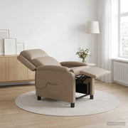 Divano Sedia-Poltrona Massaggiante Cappuccino Similpelle 612348