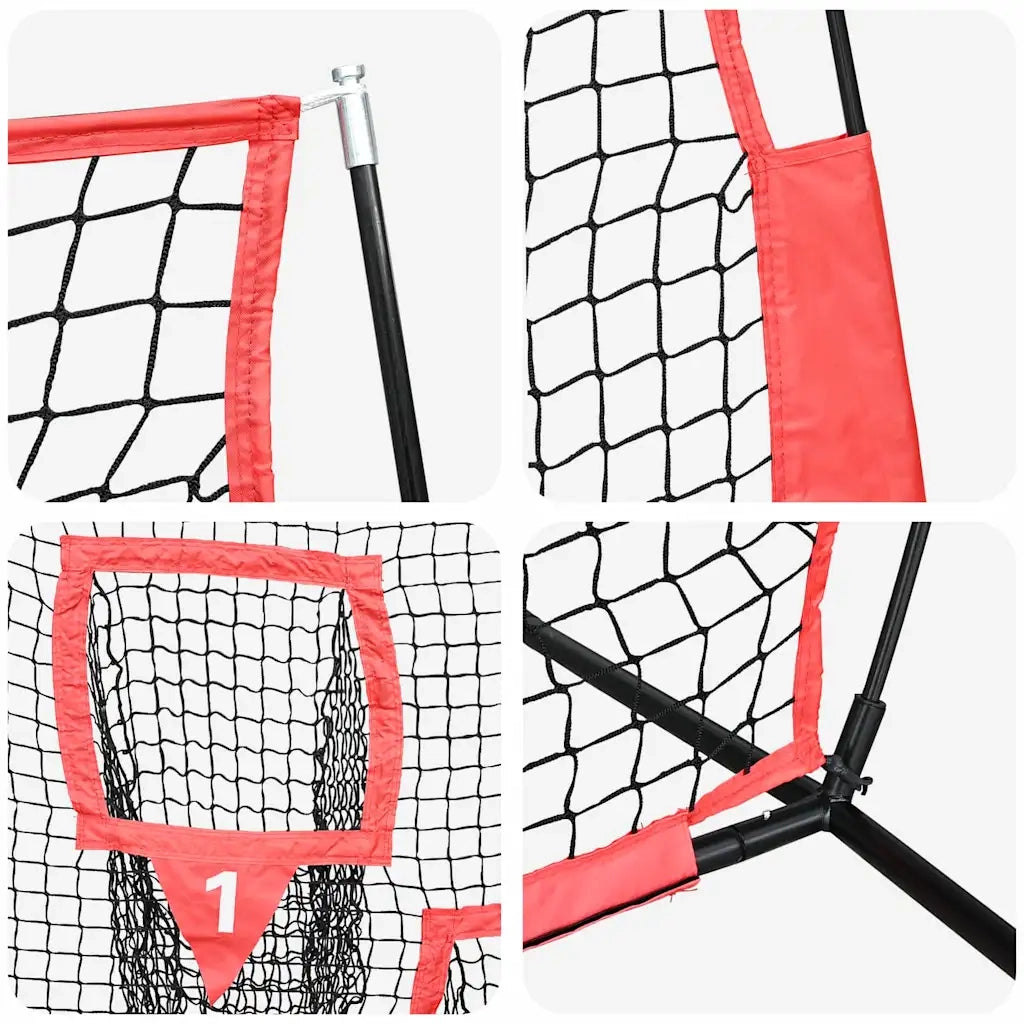 Rete da pratica per baseball Nero 214,5 x 89,5 x 181 cm CFW3675731