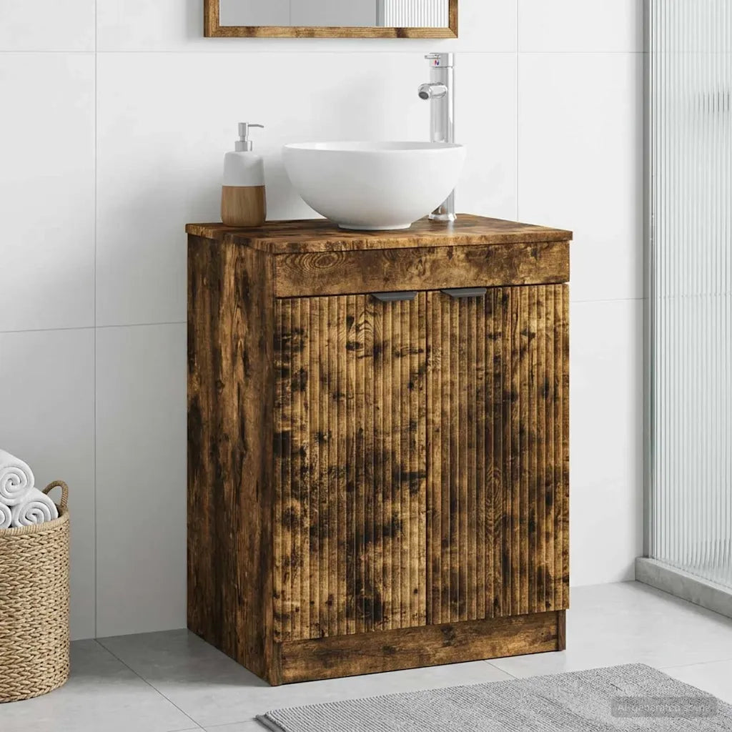 Mobile da Bagno Rovere Fumo 54 x 41 x 70 cm 890153