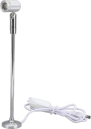 Spotlight verticale per vetrina - illuminazione LED a LED per oggetti di collezione - luce per amanti dei gioielli - illuminazione verticale a LED - alimentazione USB 5 V per vetrina