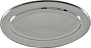 MAURY'S VASSOIO INOX PER PIETANZE FORMA OVALE DIMENSIONI 45 CM OKX
