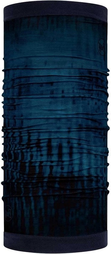 Asciugamano multifunzionale reversibile Zoom blu/nero - protezione UV, respirante