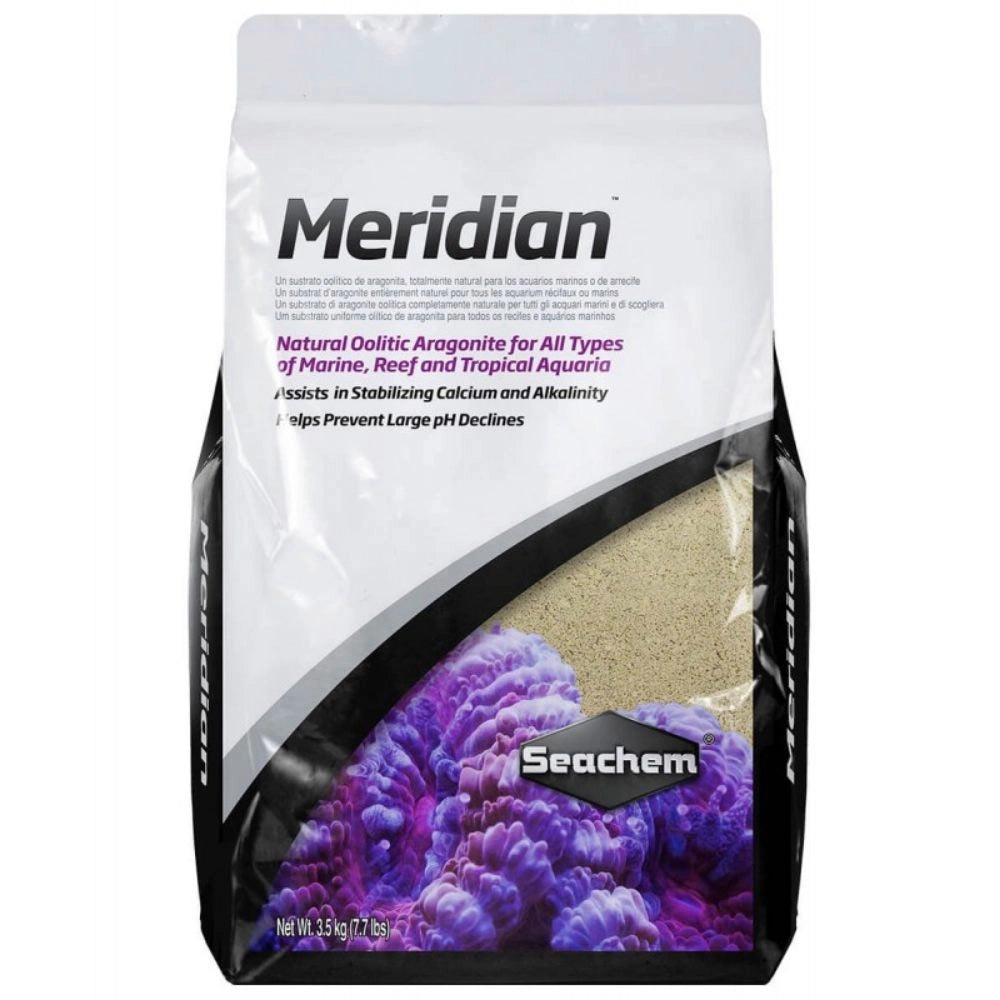 Seachem Meridian - substrato di aragonite per marino Formato: 3,5 Kg