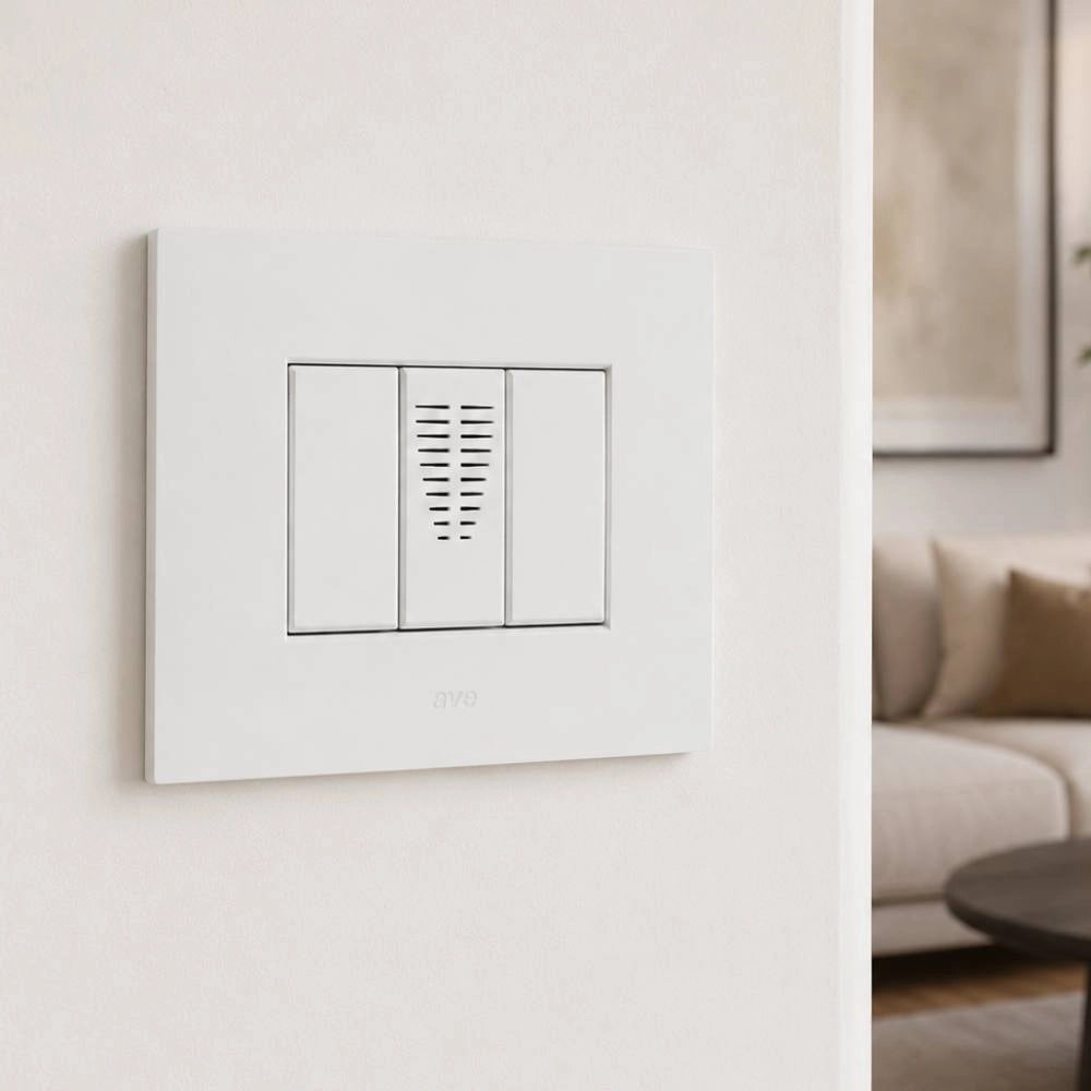 Suoneria ronzatore 230v ac da incasso serie s44