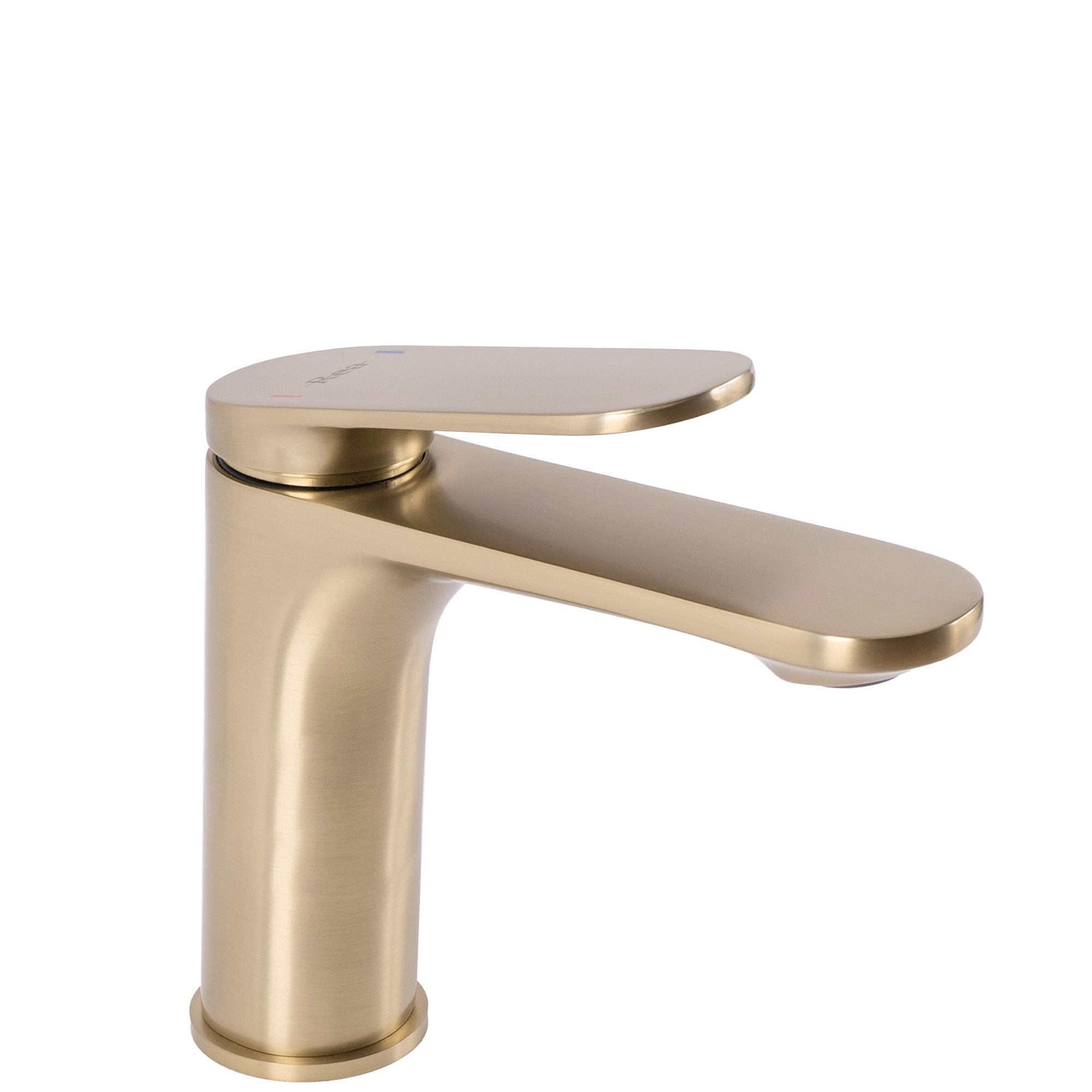 Rubinetto Da Lavabo Rea Marco Brush Gold Low