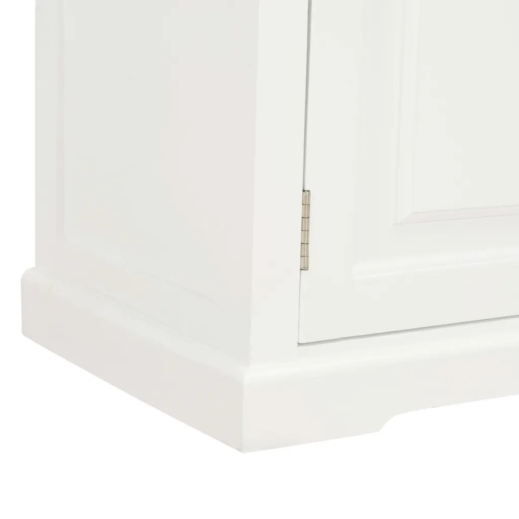 Mobile TV Bianco 90x30x40 cm in Legno 249878