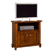 Porta tv arte povera in legno 2 porte tinta noce l.87 p.40 h.82 - Mobili 2G