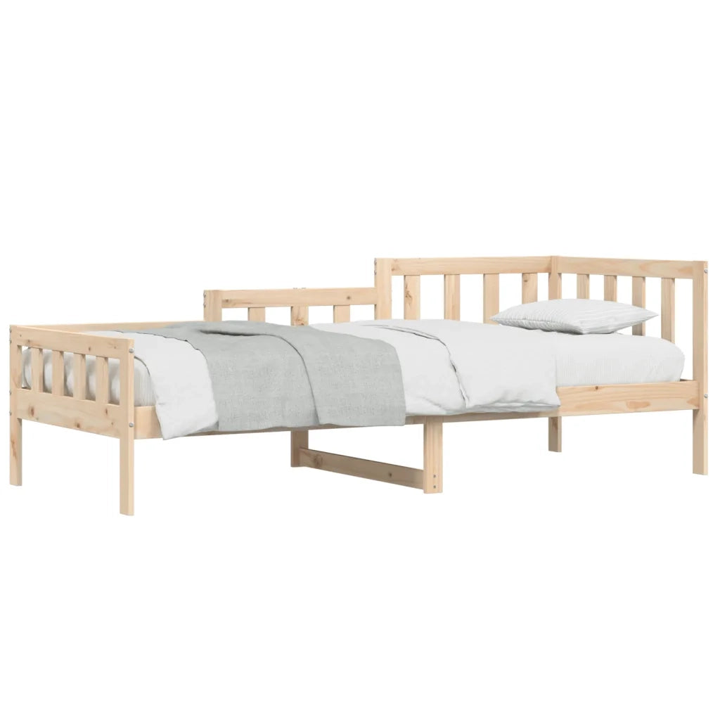 Dormeuse senza Materasso-Divano Letto-Struttura Letto 90x190 cm in Legno Massello di Pino 800877