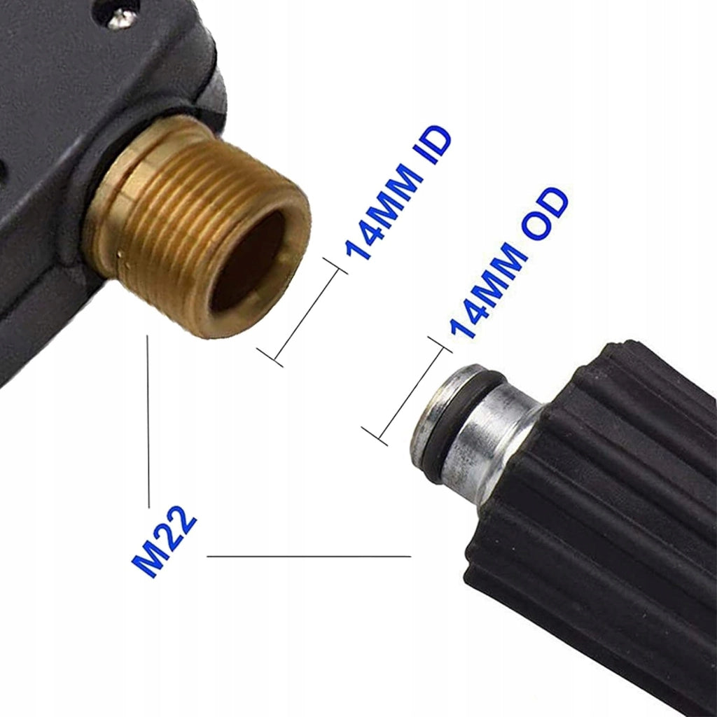 Pistola per Idropulitrice Rosfix 4350PS – Design Ergonomico, Materiali Resistenti | Pressione Max 300 BAR, Temp Max 60°C