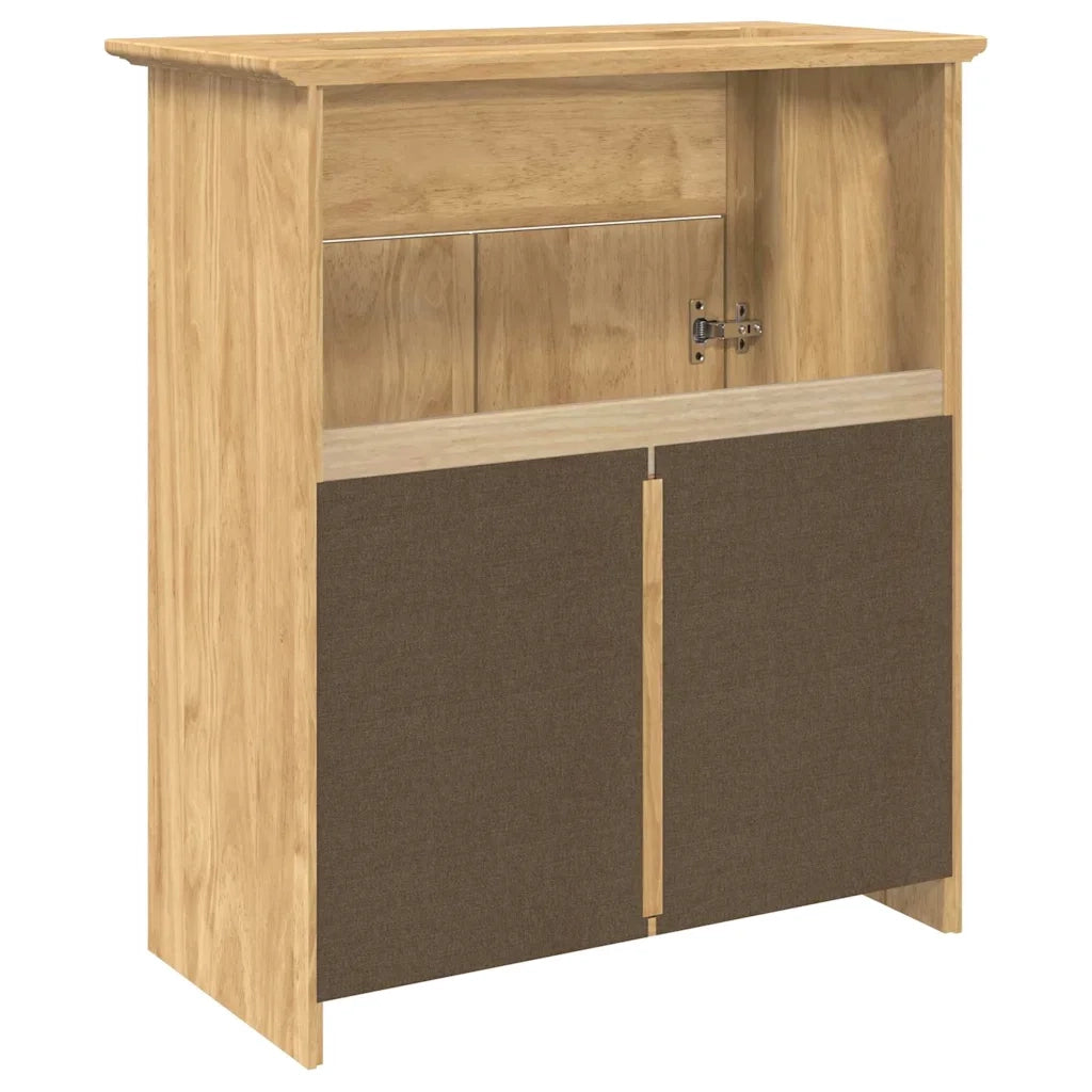 Mobile da Bagno con porta BODO Marrone miele 70 x 35 x 80 cm 42023474