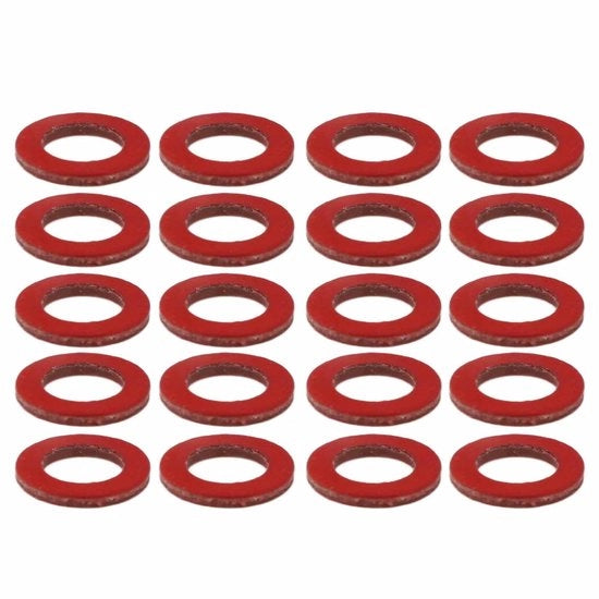 Flessimetrica di chiusura per motori fuoribordo - 20 pezzi - Alta resistenza alla pressione - Adatto per motori a 4 tempi - Materiale metallico - Gasket di chiusura