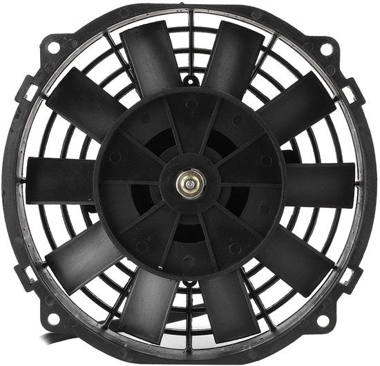 Ventilatore elettrico universale 8 pollici 12 V 80 W con set di montaggio per auto e camionetti