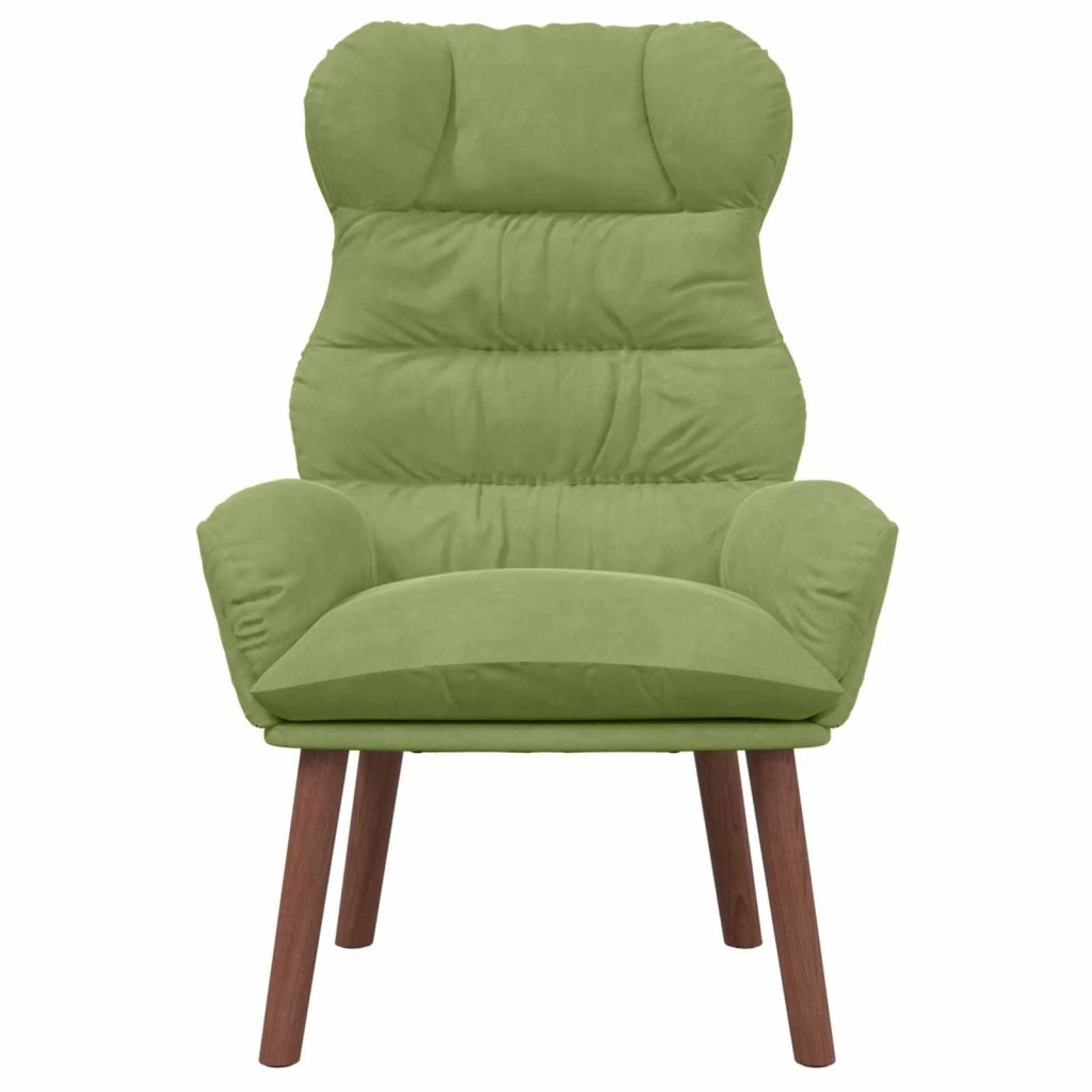 Divano Sedia-Poltrona Verde chiaro 69 x 74 x 93 cm Velluto