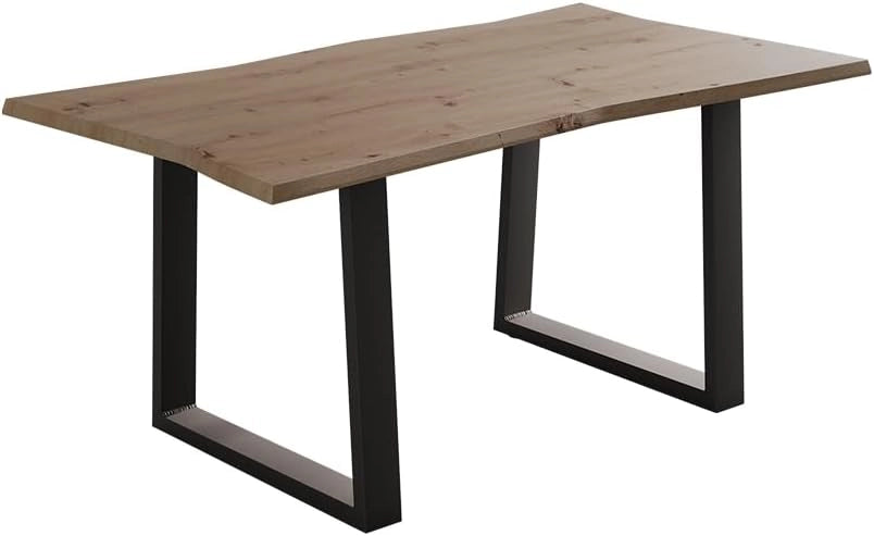 Tavolino da caffè Yan, Artigiano, 100 x 60 cm, adatto come superficie di appoggio e di lavoro