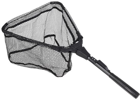 Reti da pesca portatile 78 cm - Rete da pesca telescopica - Rete per laghetto - Manutenzione rete da pesca - Peso 385 g - Riemclip pratico - Rete da pesca per pesca da schiena d'acqua