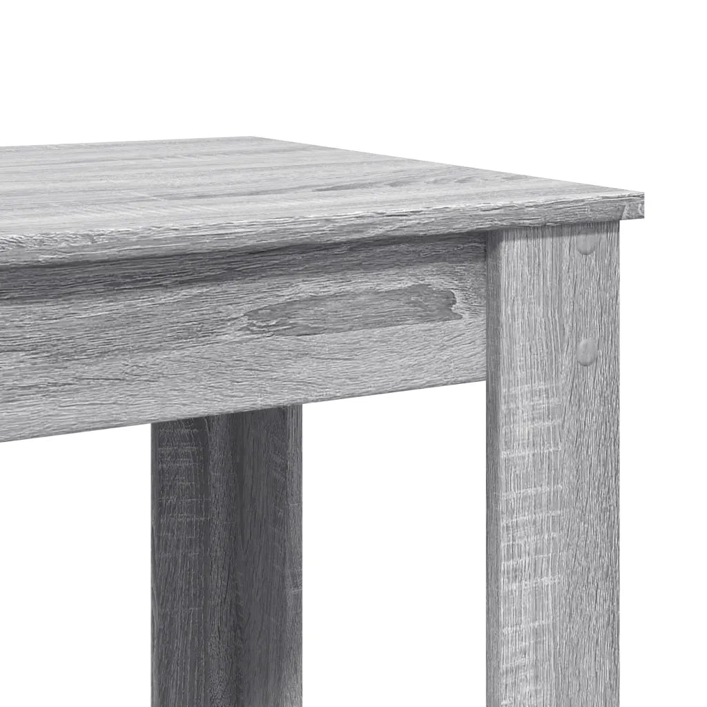 Tavolo da Bar Grigio Sonoma 102x50x103,5cm in Legno Multistrato