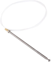 Antenna per Autoradio in Acciaio Inossidabile - Flessibile - Buona Ricezione - Resistente alla Corrosione - Installazione Facile - Compatibile con Benz W140/W124/W202/W210/R129 1992-2002