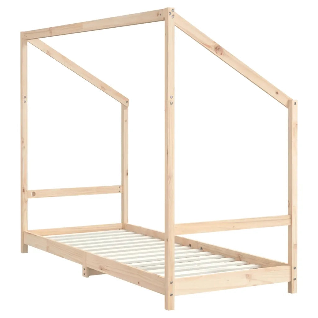 Giroletto per Bambini | Letto Infantile | Lettino 2x(80x200) cm in Legno Massello di Pino