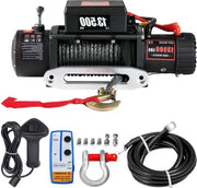 Lier Elettrico - 12V - 13500LB - Corda Sintetica