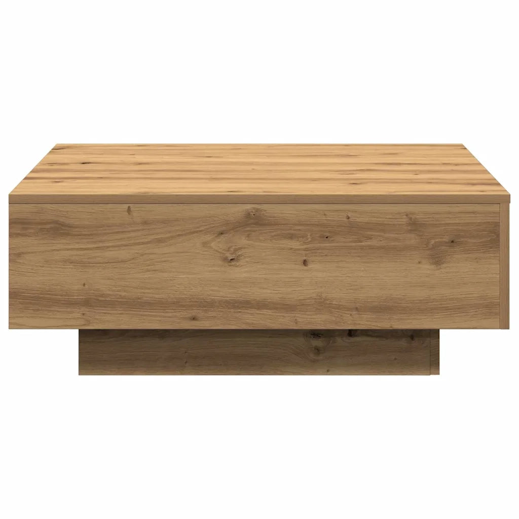 Tavolino da salotto | Tavolino da caff¨¨ | Tavolino da Soggiorno Rovere artigianale 80 x 80 x 31 cm