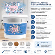 IDROPITTURA ACRILICA VERDE BOSCO LT2,5