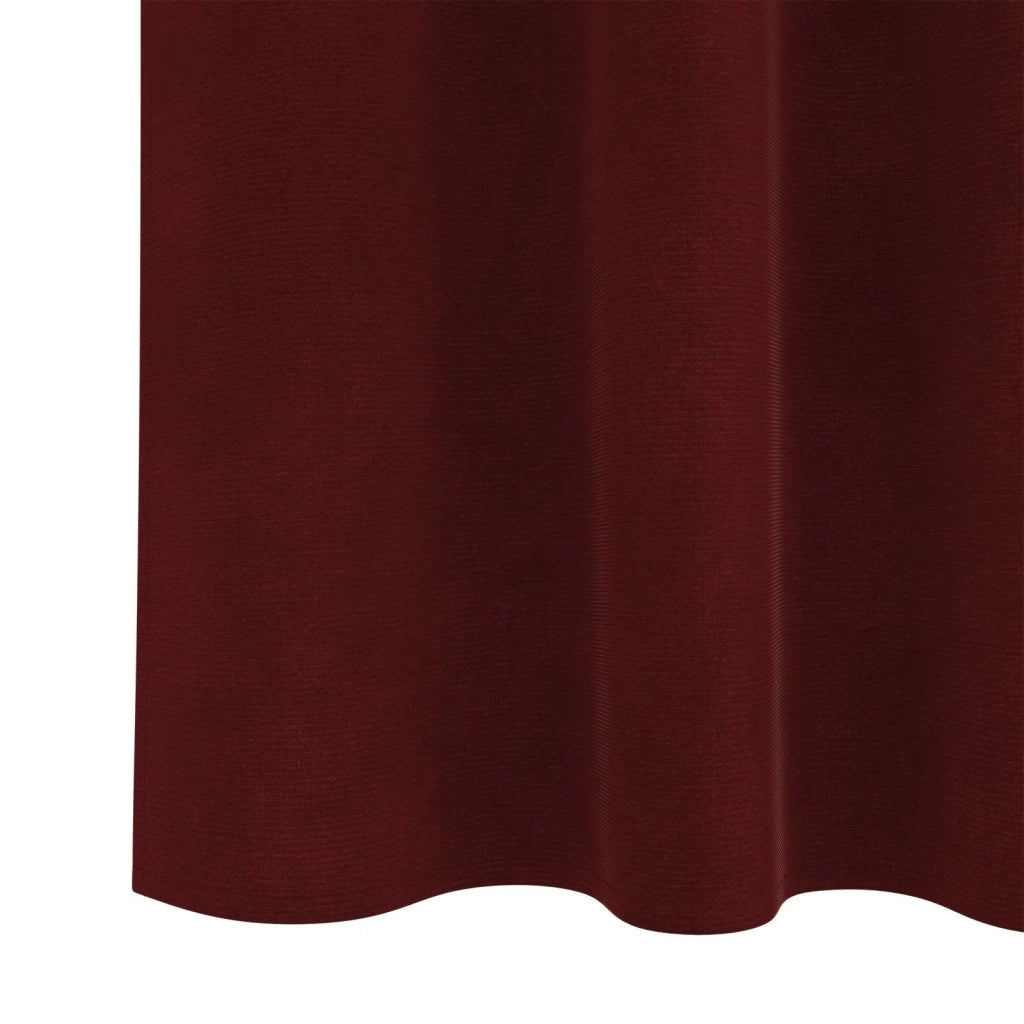 Tende oscuranti 2 pcs Rosso Vino 140 x 140 cm Velluto 4107303