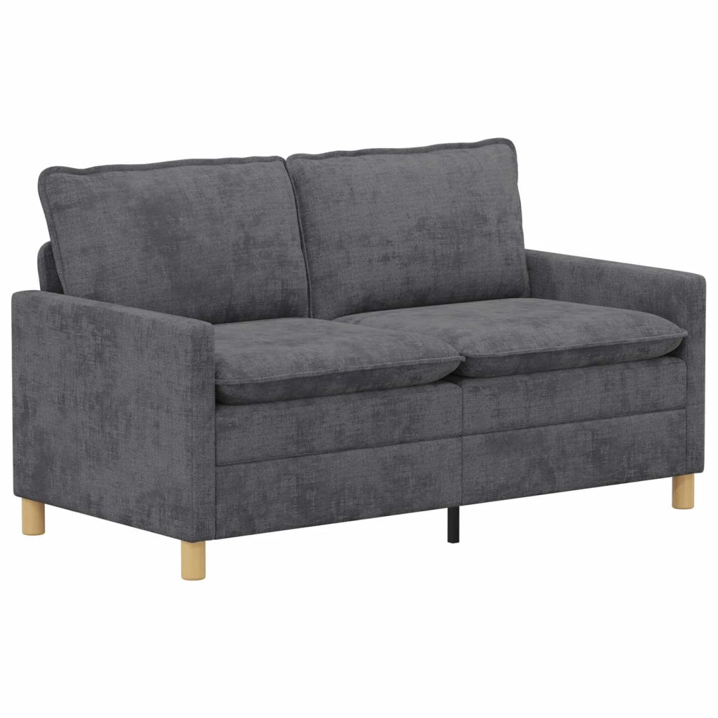 Divano Grigio Scuro 156 x 81 x 87,5 cm Poliestere