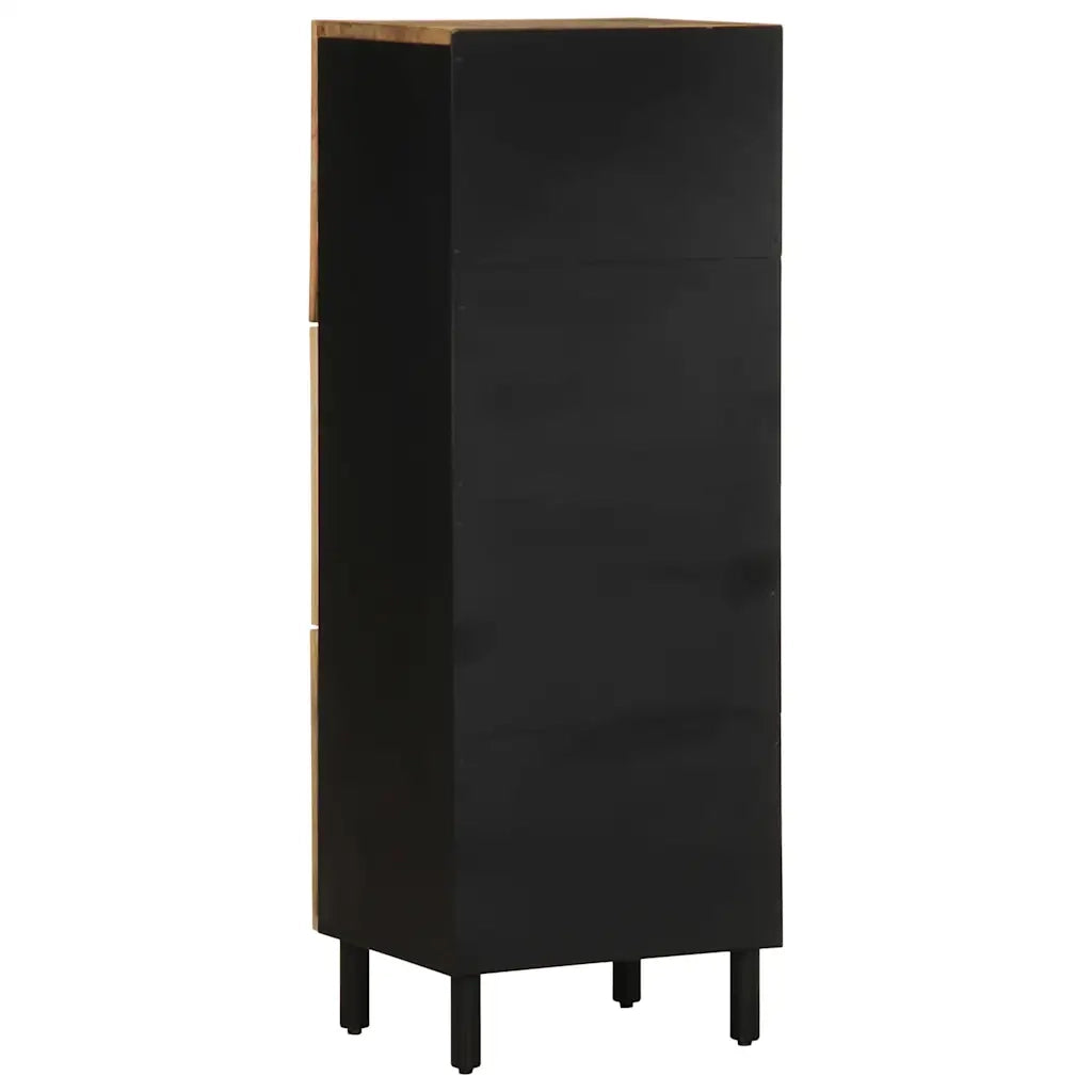 vidaXL Credenza 40x33,5x110 cm in Legno Massello di Mango Grezzo