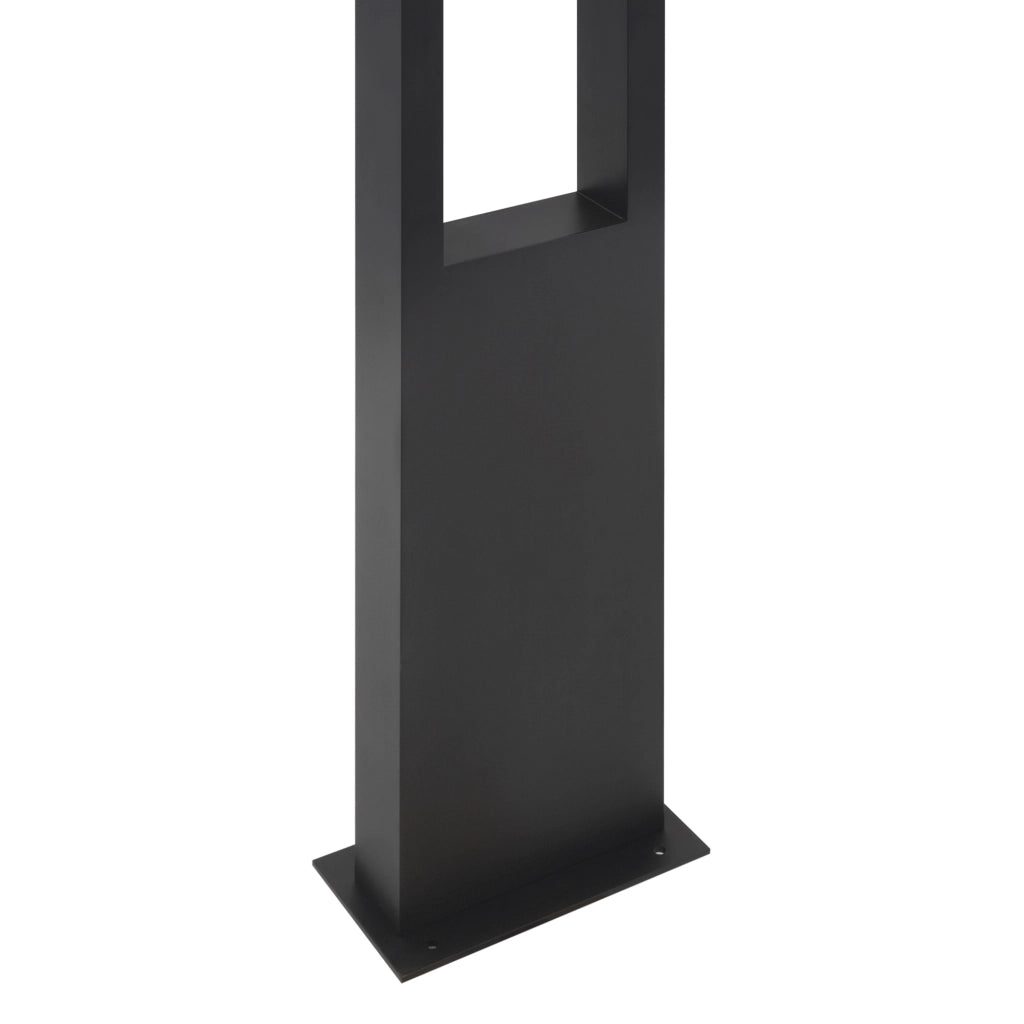 Maytoni Lampada da terra moderna Bonn 1 luce LED integrato IP65 grafite metallo