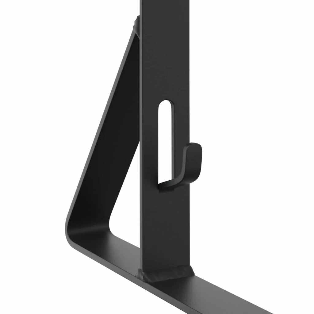 Supporto per guardia della neve 2 pz Nero 29,5 x 3 x 34,5 cm CFW2329728
