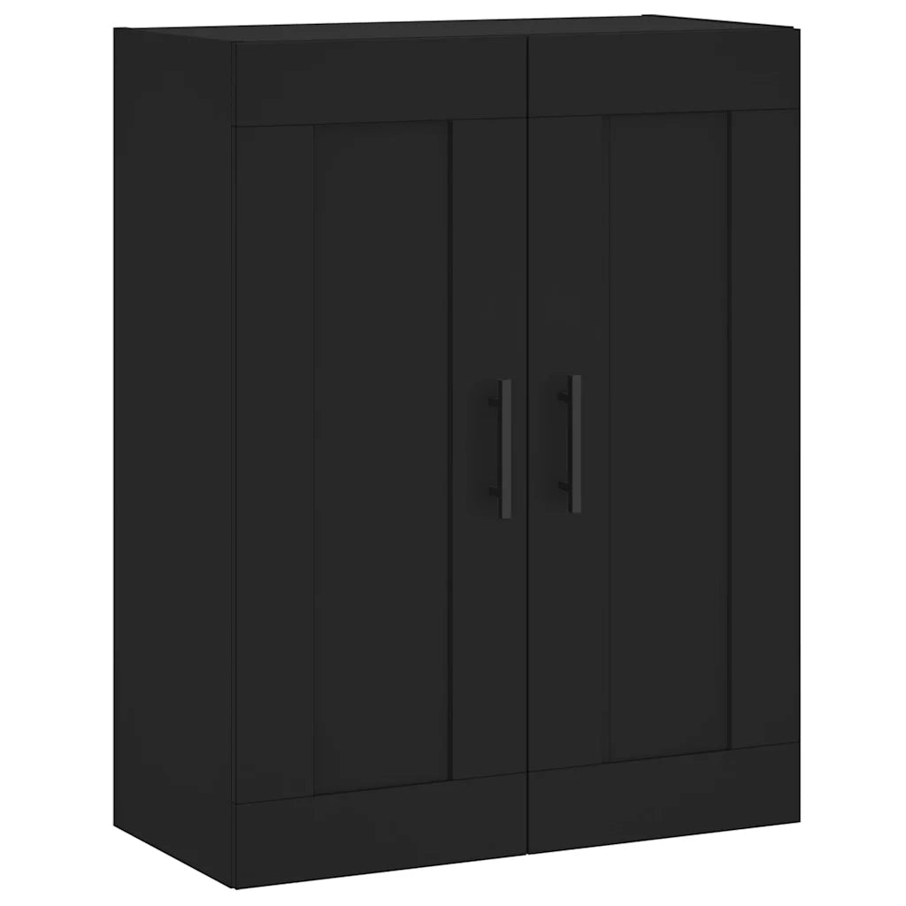 Mobile a Parete Nero 69,5x34,90 cm in Legno Multistratocod mxl 79159