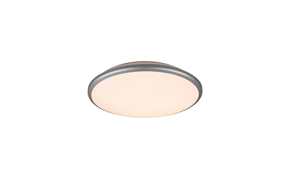 Plafoniera da Interno a LED in Plastica Titanio
