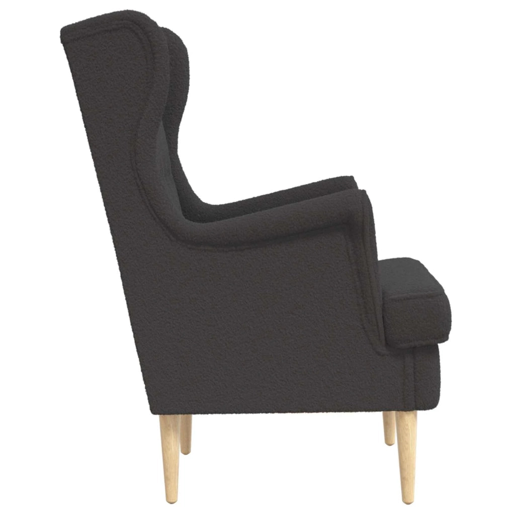 Poltrona | Sedia Relax Grigio Scuro Boucl¨¦