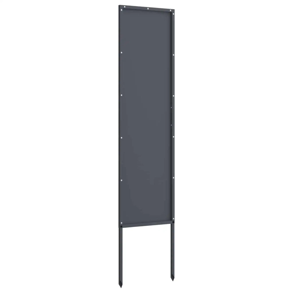 Schermo per privacy in giardino Traforo Antracite 32 x 140 cm 876219