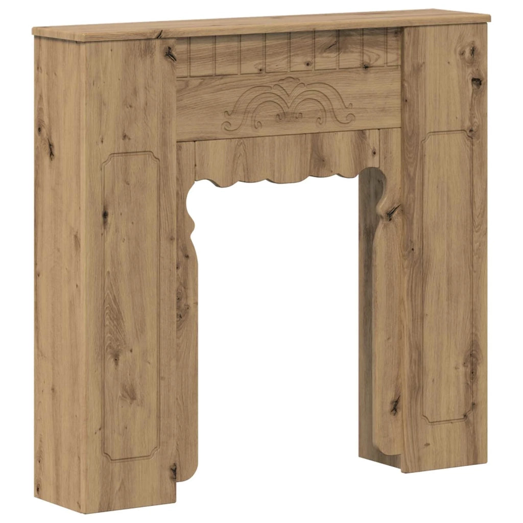 Cornice per camino Rovere Artigianale 93 x 20 x 89 cm 8006632