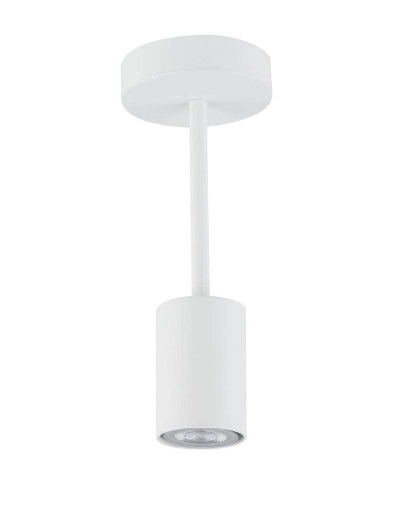 Spot soffitto moderno bianco tondo GU10 25W Luis Sigma