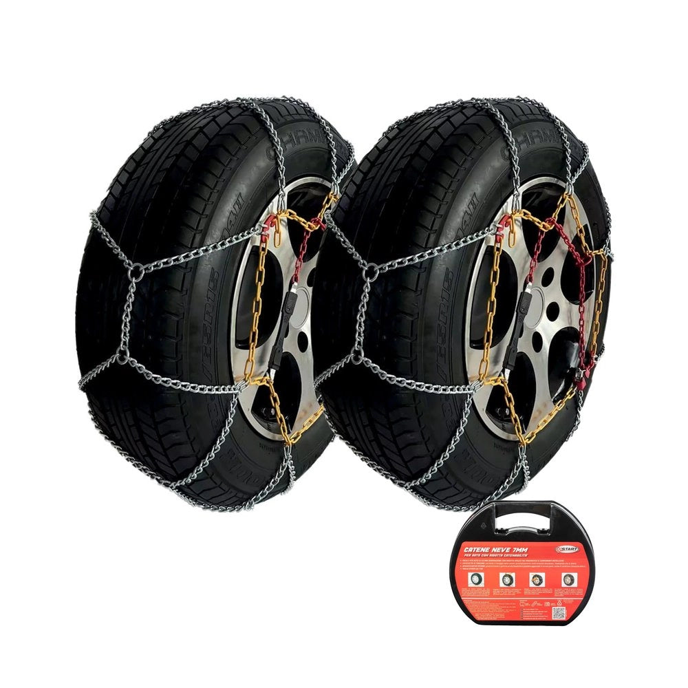 Set di 2  pezzi catene da neve - 7 millimetri gruppo 110