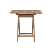 Tavolo Vulcano quadrato MOIA in legno teak - 80 cm