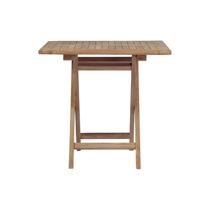Tavolo Vulcano quadrato MOIA in legno teak - 80 cm